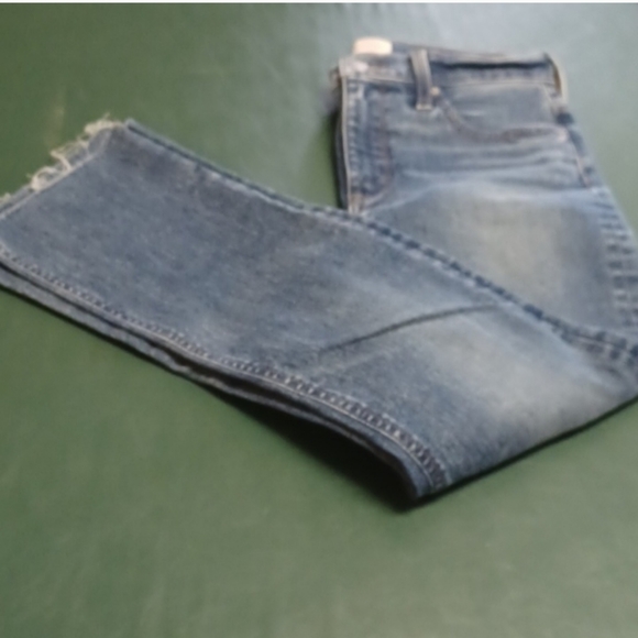 J crew billie Demi boot crop jeans raw hem - Picture 2 of 8